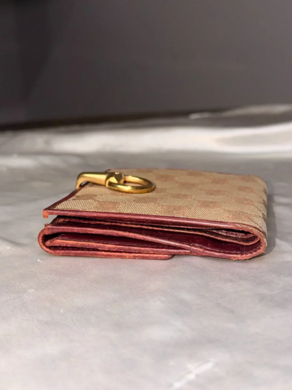 Gucci Vintage GG Monogram Bifold Wallet